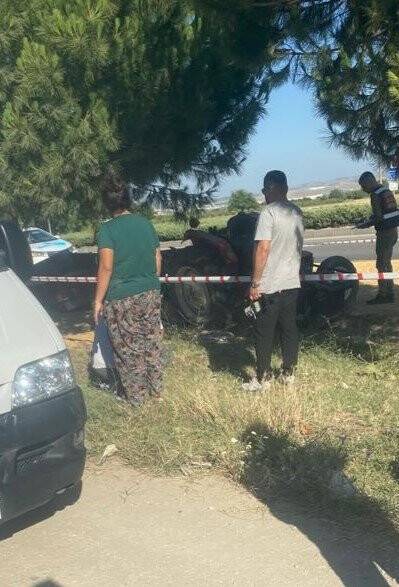 Tırla çarpışan tahıl yüklü traktör sürüklendi: 1 ölü