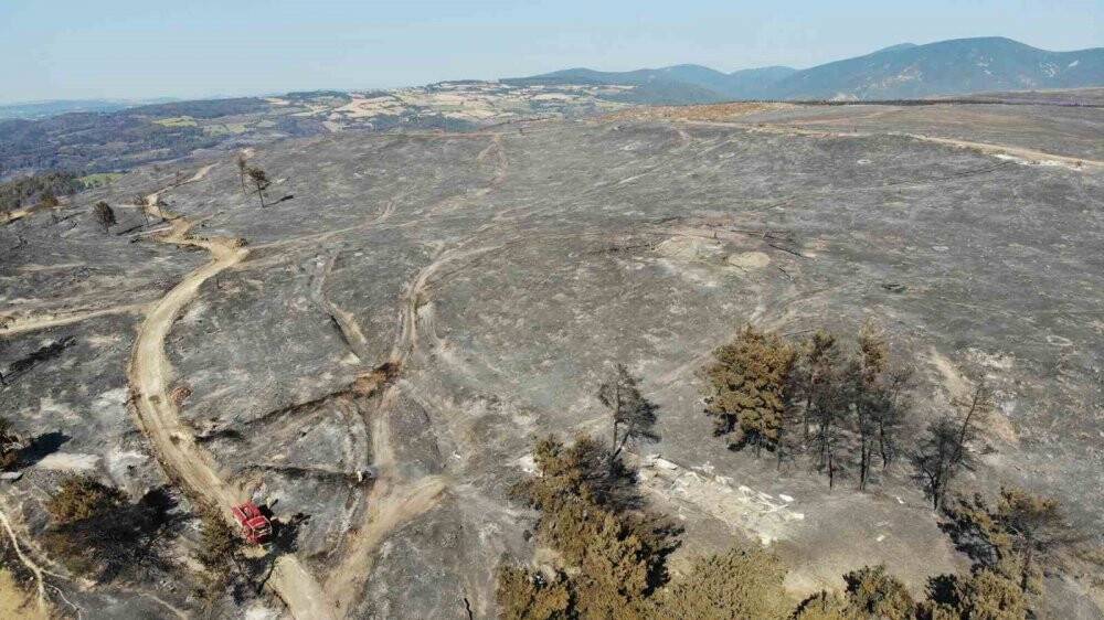 Çanakkale’deki yangın 52 saat sonra kontrol altına alındı