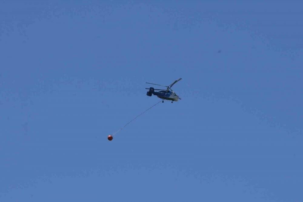 Hatay Belen’deki orman yangını soğutma çalışmaları sürüyor