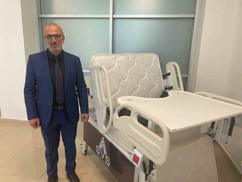 Yatalak hastalar için ’akıllı yatak’