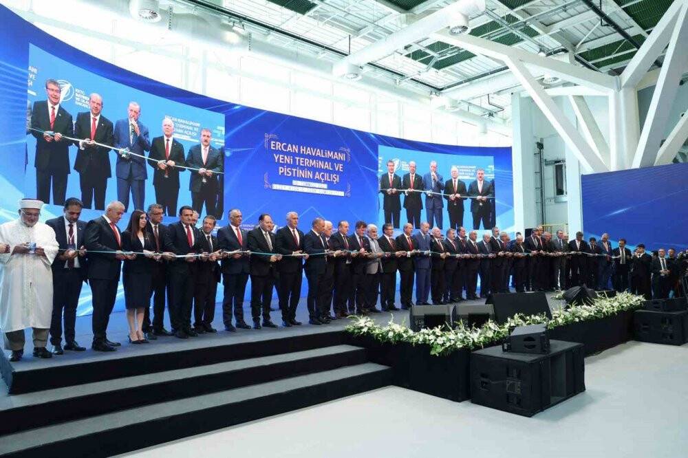Cumhurbaşkanı Erdoğan: "Yeni terminal eskisine kıyasla 6 kat büyütülmüştür"