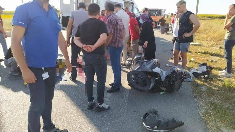 Kırmızı ışıkta yolcu otobüsü faciası: 1 ölü, 1 yaralı
