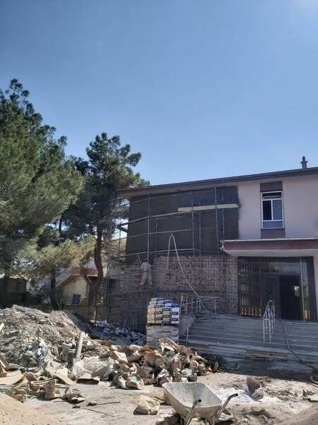 Konya Karapınar'da okullara güçlendirme çalışması