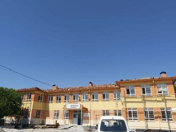 Konya Karapınar'da okullara güçlendirme çalışması