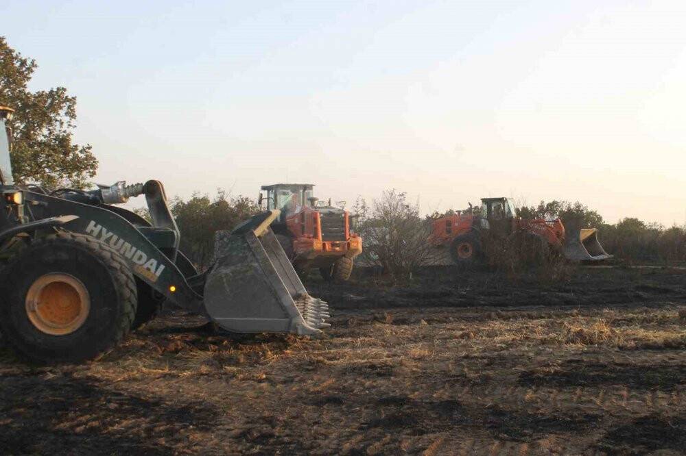 Edirne’de büyük orman yangını 3 köyde aniden başladı