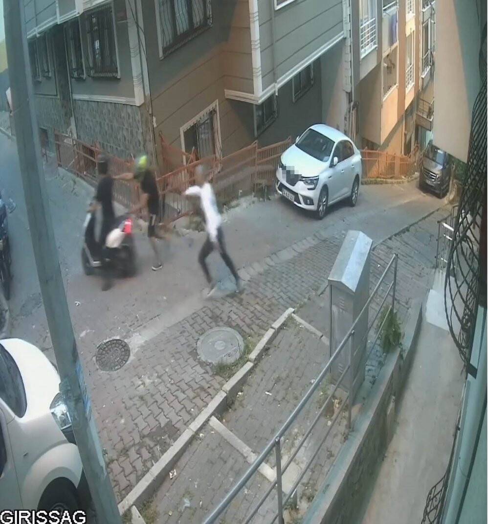 Kapkaççılar çıkmaz sokağa girince şoke oldu