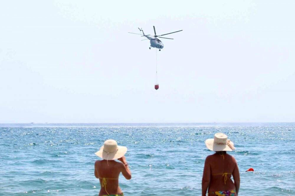 Antalya Kemer’deki orman yangını 4. günde devam ediyor