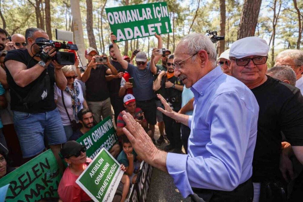 Kılıçdaroğlu Milas Akbelen’e gitti, iki tarafa da ’yanınızdayım’ dedi, ortalık karıştı!
