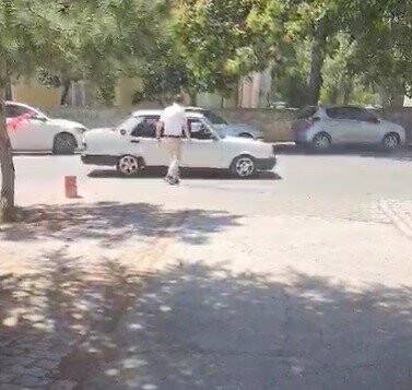 Konya’da trafiğe açık sokakta drift terörü kamerada