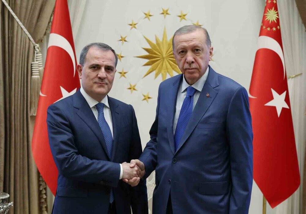 Cumhurbaşkanı Erdoğan, Bayramov’u kabul etti