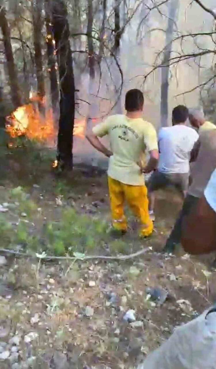 ‘Muğla’nın üstünde büyü var’ diyerek ormanı yakmış