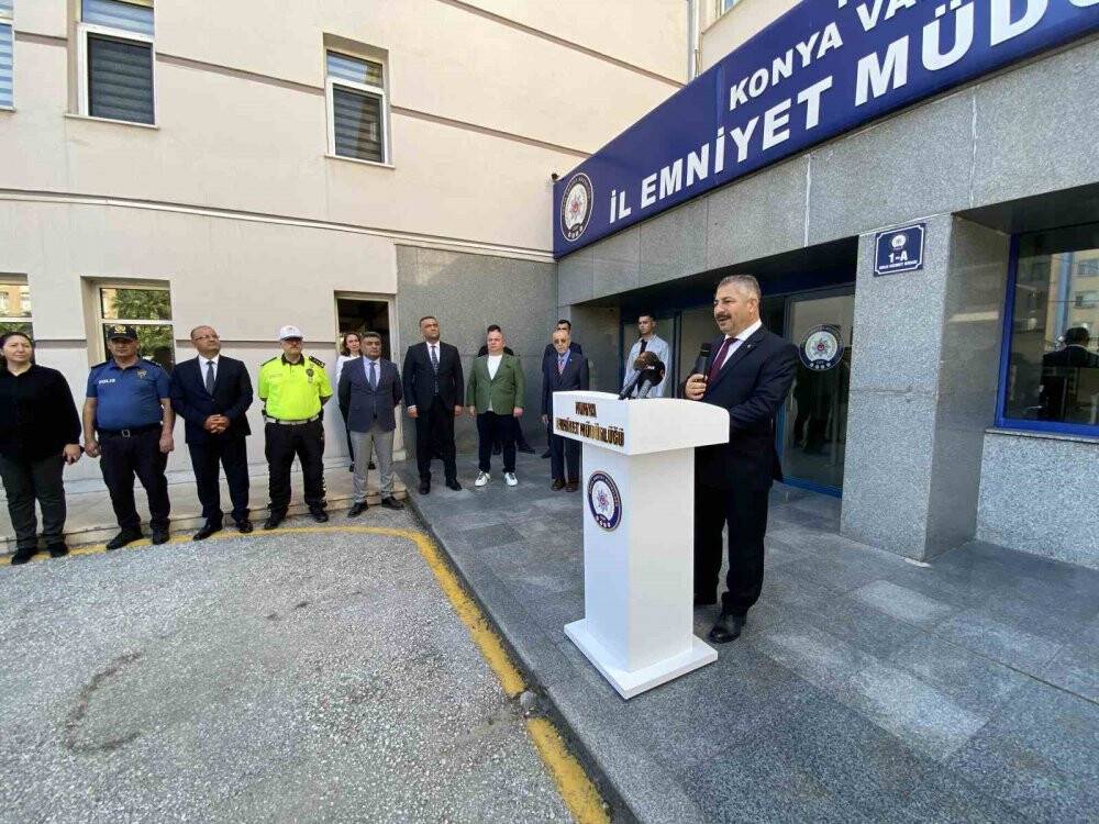 Ankara Emniyet Müdürlüğü'ne atanan Engin Dinç, Konya’ya veda etti