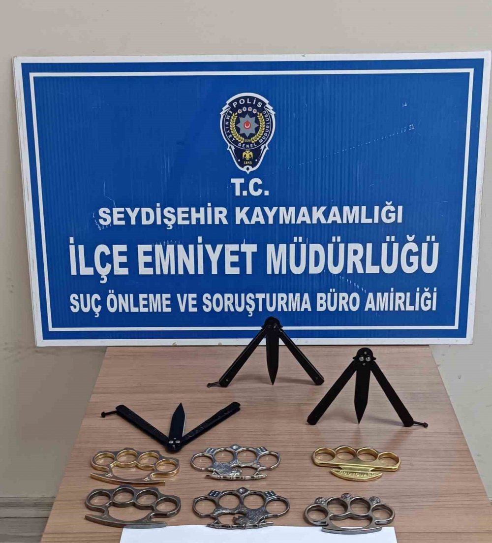 Seydişehir’de polisten pazarda asayiş denetimleri