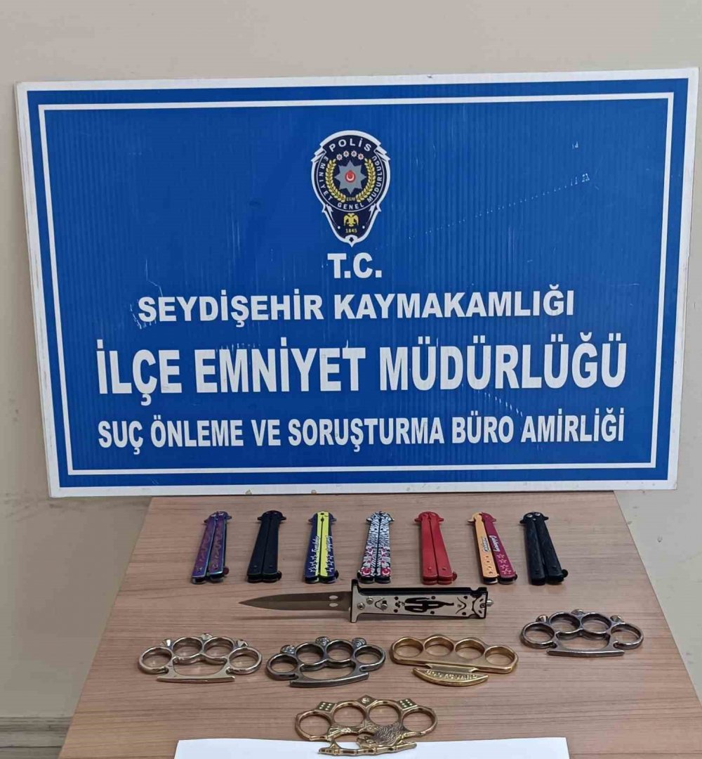 Seydişehir’de polisten pazarda asayiş denetimleri