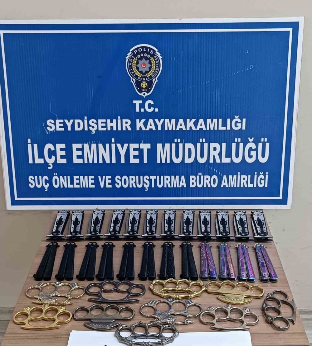 Seydişehir’de polisten pazarda asayiş denetimleri