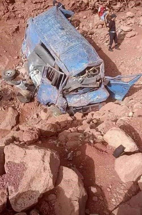Fas’ta minibüs şarampole yuvarlandı: 24 ölü