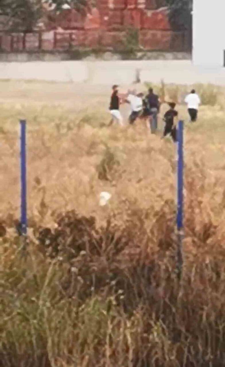 Yangın ortalığı, boks ringine çevirdi