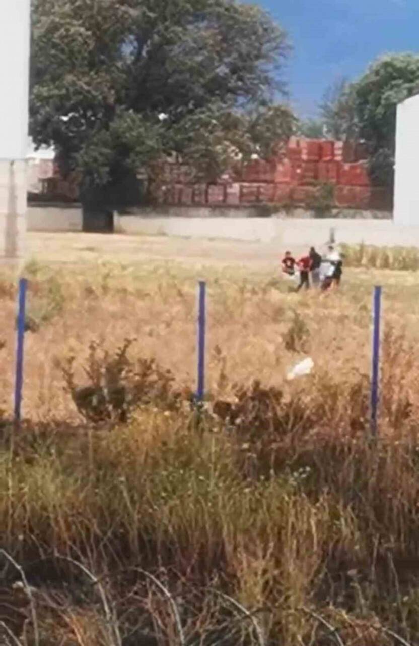 Yangın ortalığı, boks ringine çevirdi