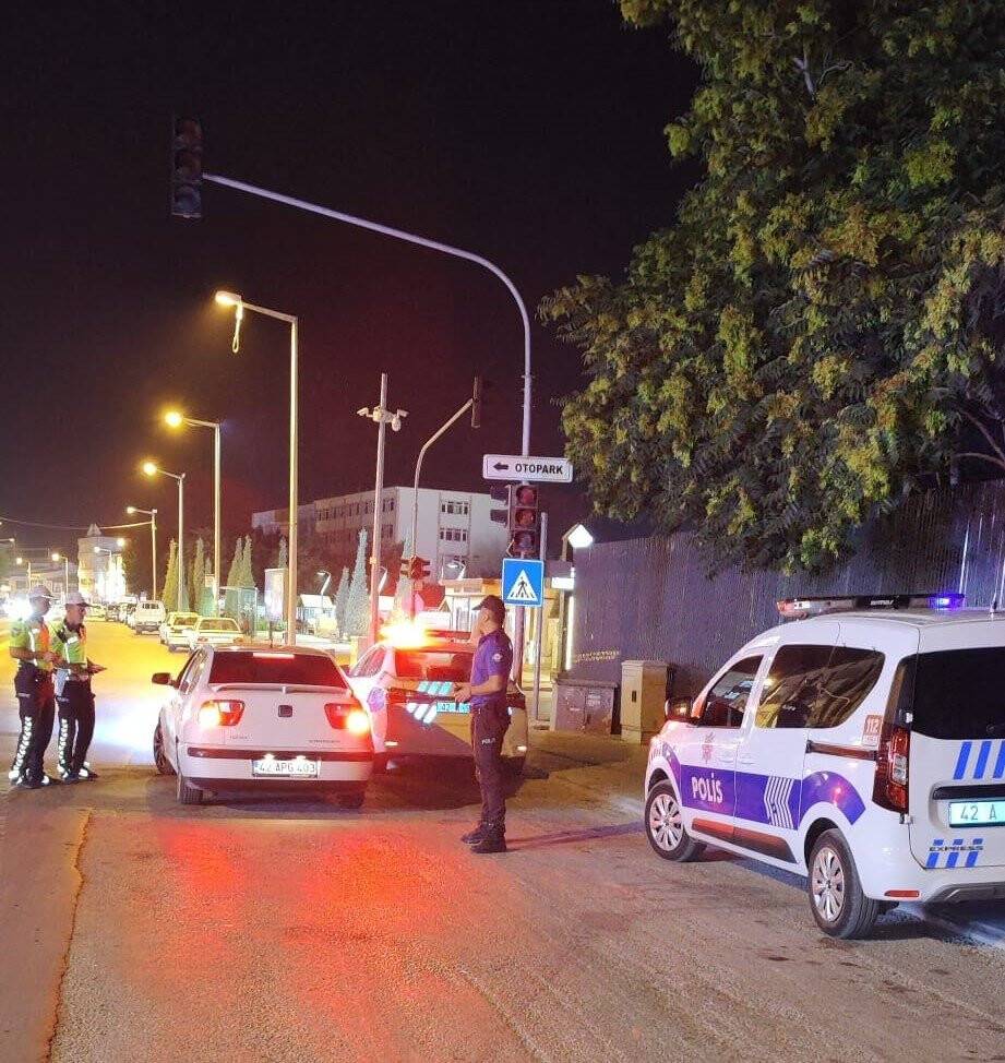 Karapınar’da 70 sürücüye ceza