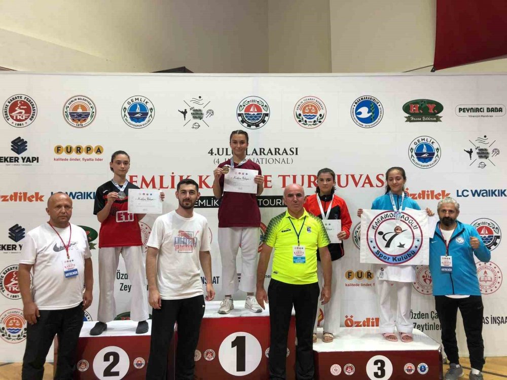 Uluslararası karate turnuvasından Manisa'ya 11 madalya geldi