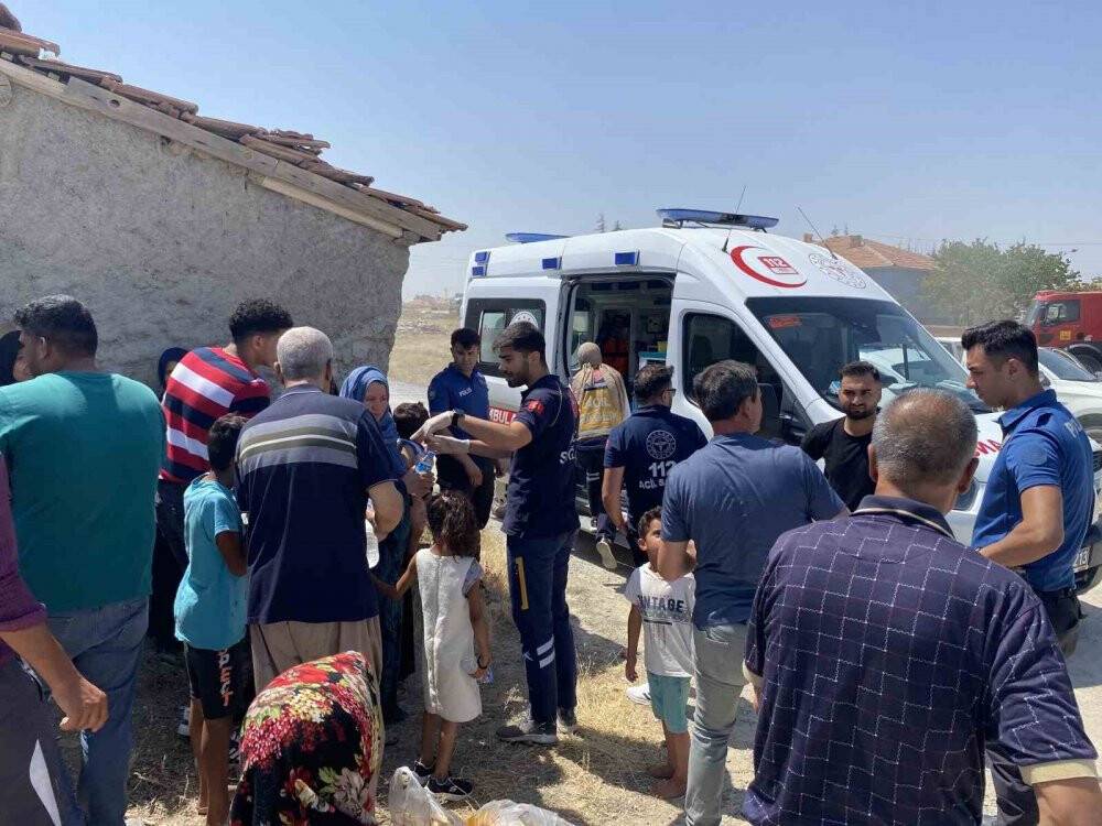 Konya’da müstakil  evde  yangın
