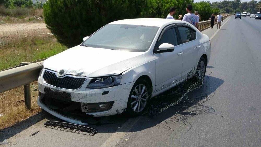 Hurdaya döndü: Burunları kanamadan çıktılar