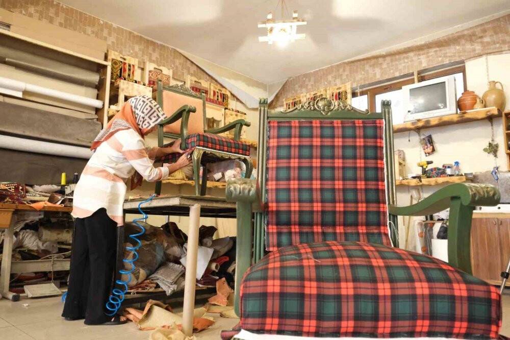 Kadın girişimci ürettikleriyle ekonomiye katkı sağlıyor