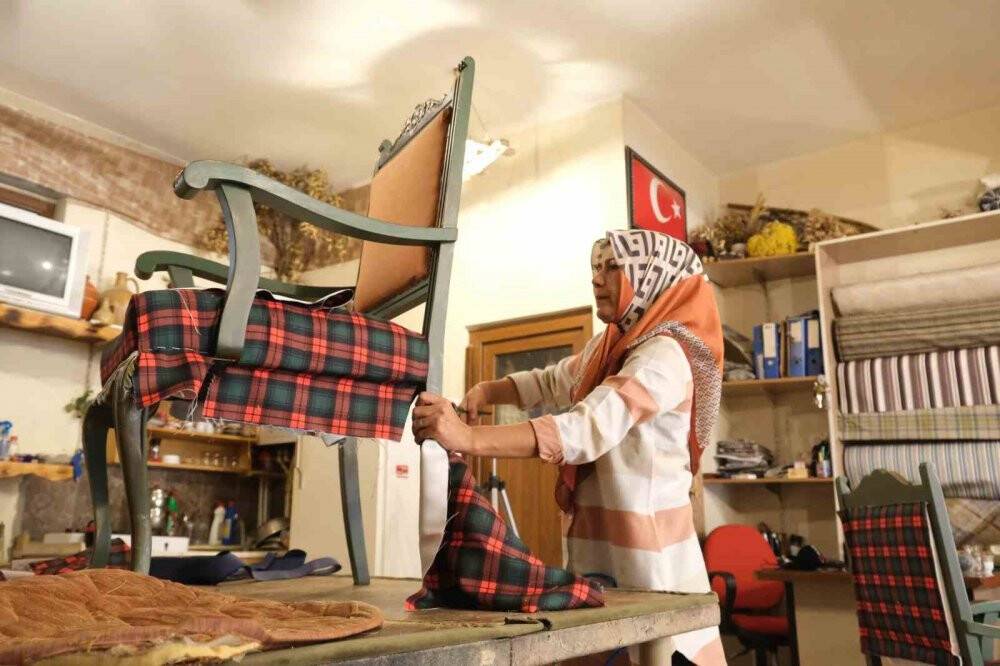 Kadın girişimci ürettikleriyle ekonomiye katkı sağlıyor