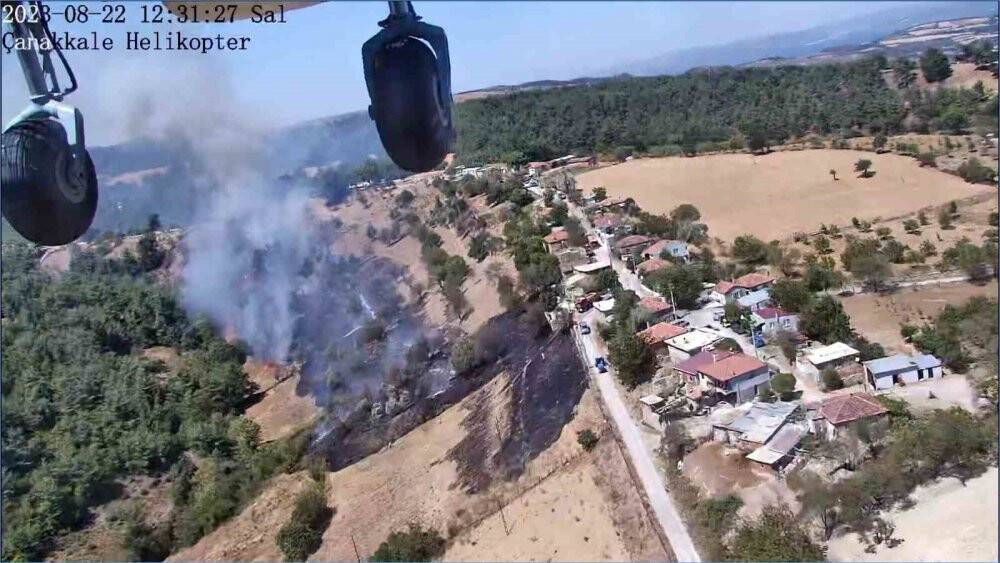 Çanakkale yangını böyle başladı!