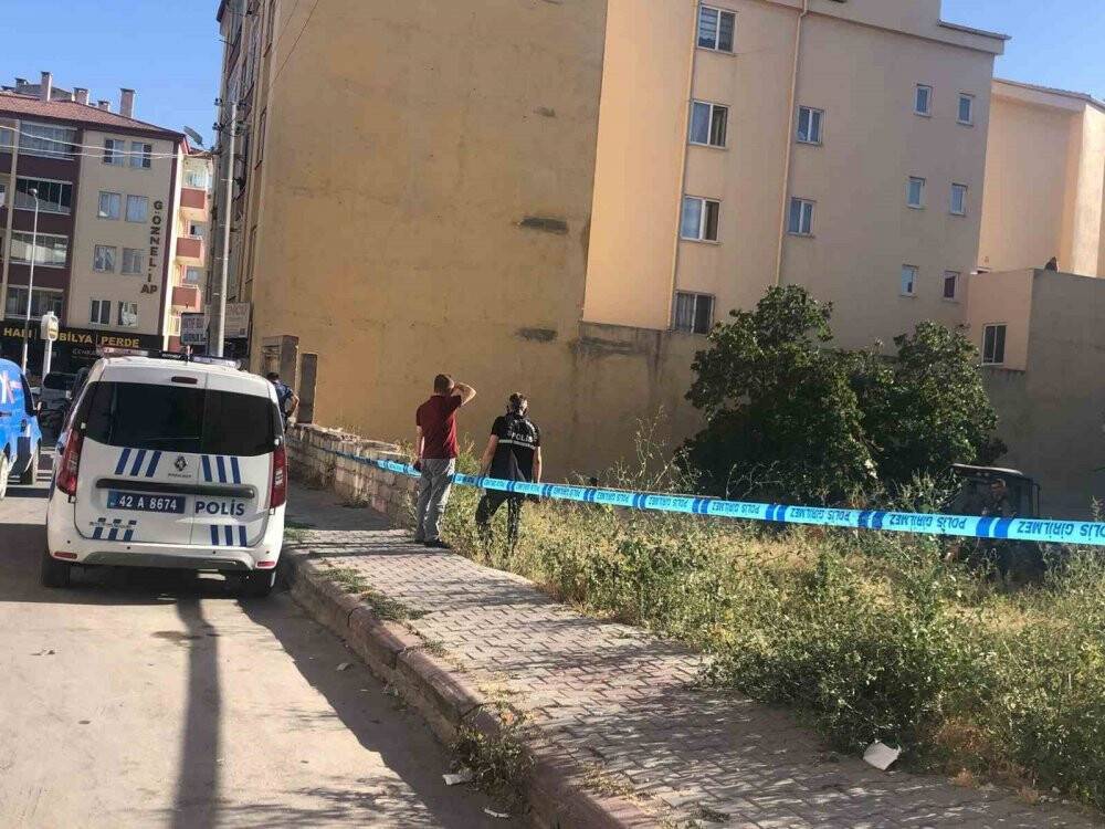 Ceset gömüldü ihbarı Konya Polisi'ni alarma geçirdi