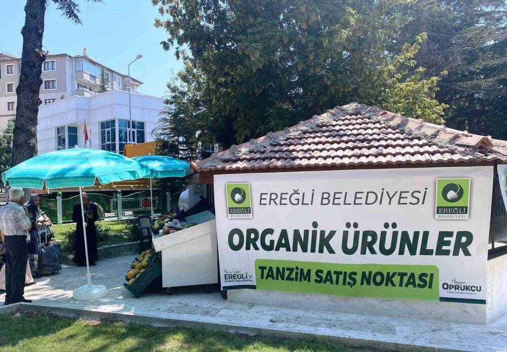 Eerğli'de üretiliyor! Tarladan direkt halka ulaşıyor