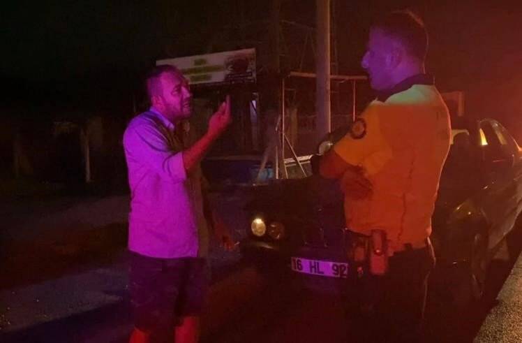 Alkollü sürücüden şaşırtan istek: "Bana alkolden ceza yazmayın"