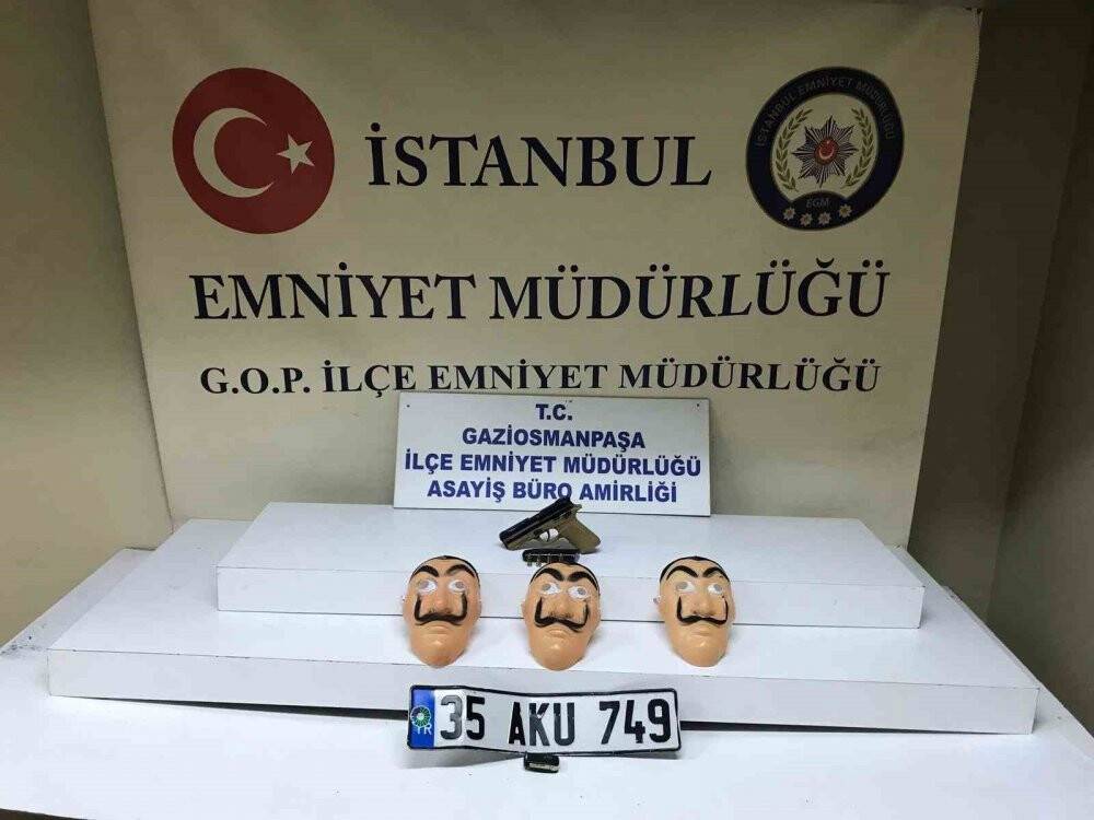 La Casa de Papel İstanbul: Dali maskesiyle soygun girişimi!