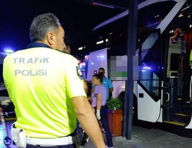 Otobüs terminalinde dehşete düşüren görüntü: Otobüs 2 çocuğu altına aldı