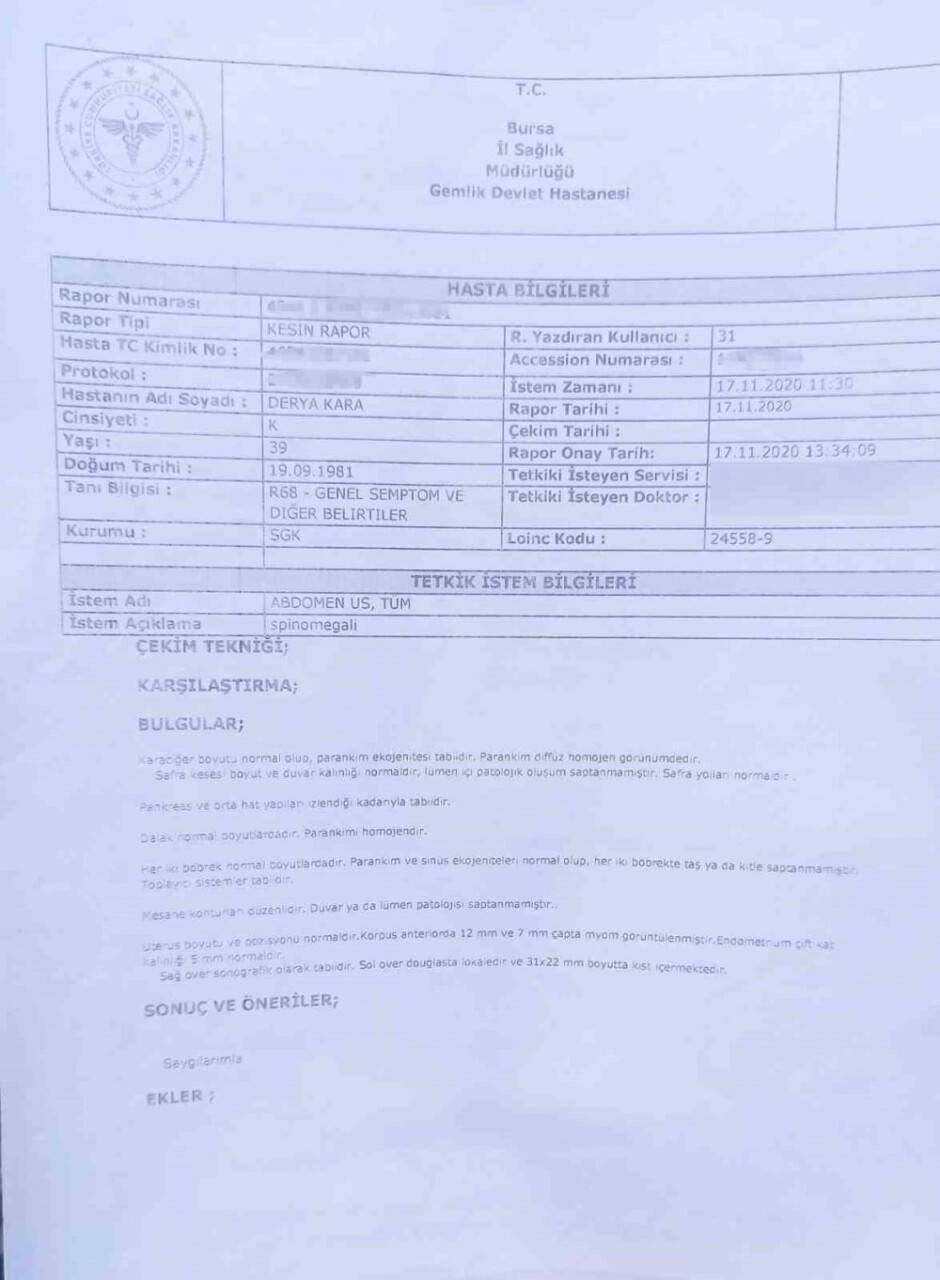 Yanlış teşhisin sonucu ağır oldu!