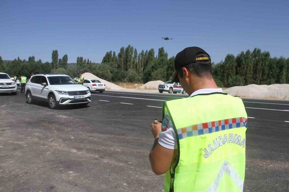 Konya Antalya Kara yolunda dron destekli denetimlerini artırıldı