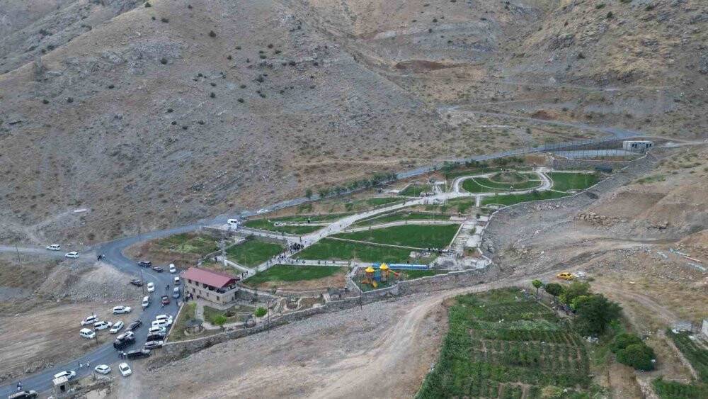 Terörden temizlenen mesire alanı yoğun ilgi görüyor