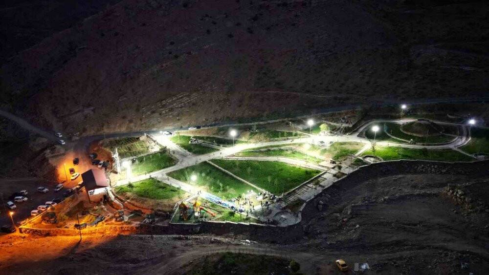 Terörden temizlenen mesire alanı yoğun ilgi görüyor