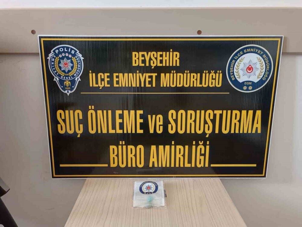 Eroinle polise yakalandı