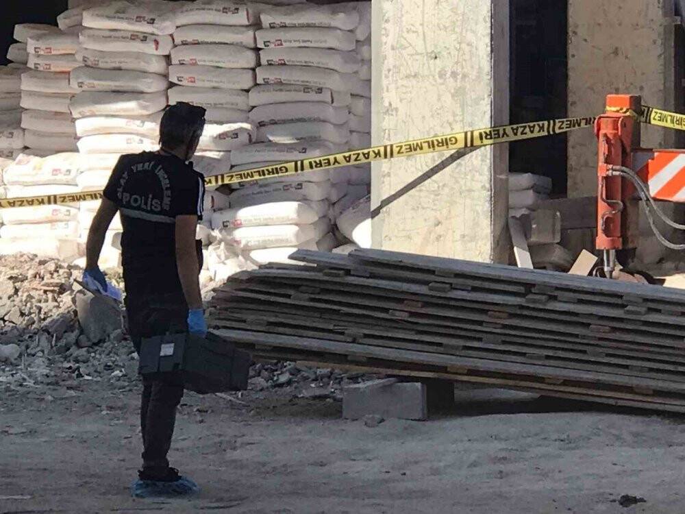 Konya’da inşaattan düşen işçi öldü