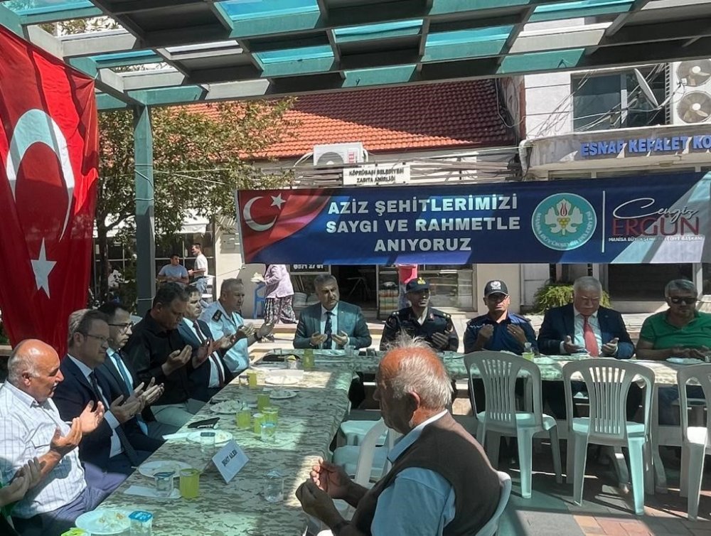 Manisa Köprübaşılı şehit Hikmet Güler dualarla anıldı