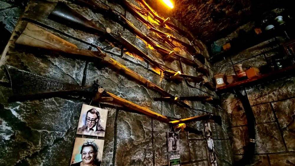 Antikaların arasında çorba keyfi