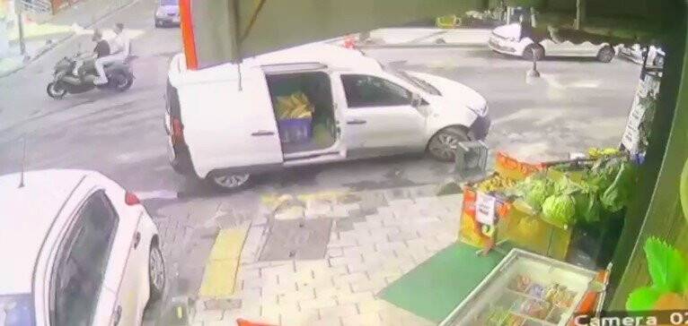 Korkutan patlama anı, anbean kameralara yansıdı