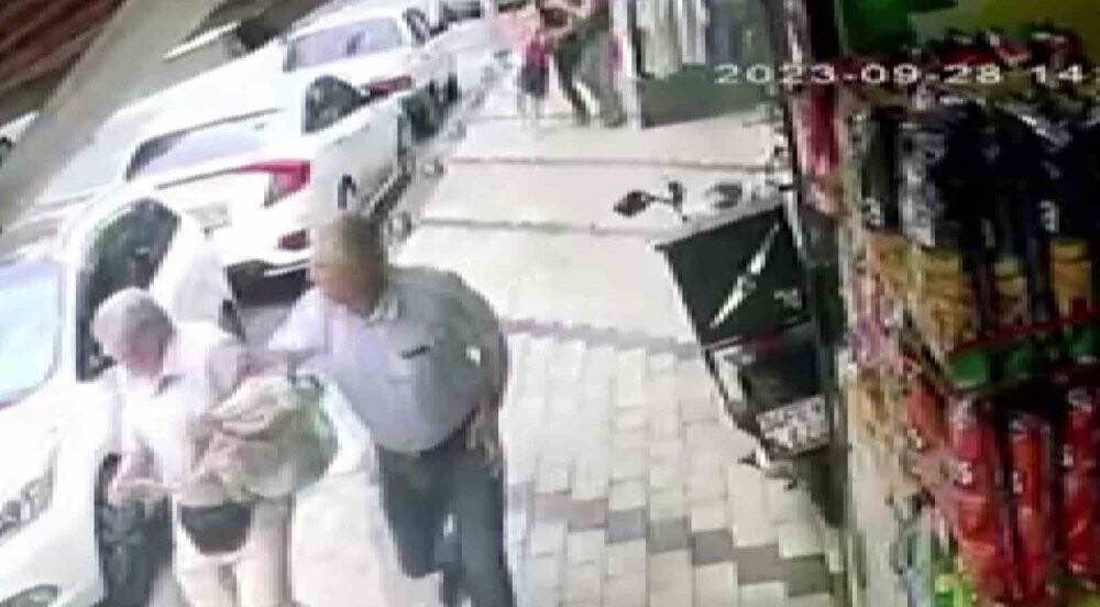 Korkutan patlama anı, anbean kameralara yansıdı