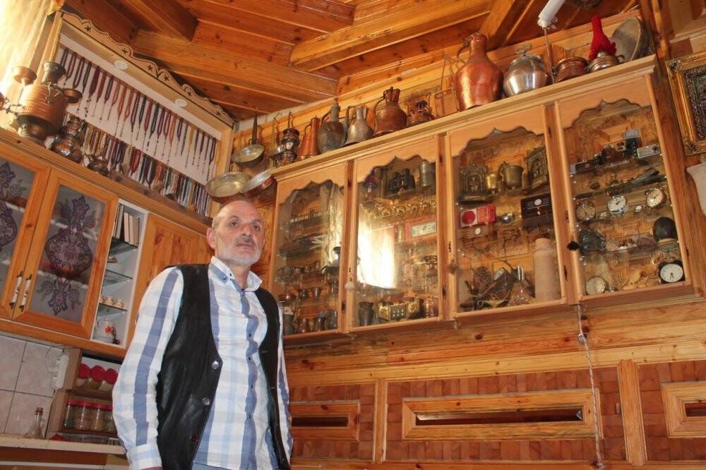 Baba ocağını müzeye çevirdi: Bin parçasıyla nostalji sergiliyor