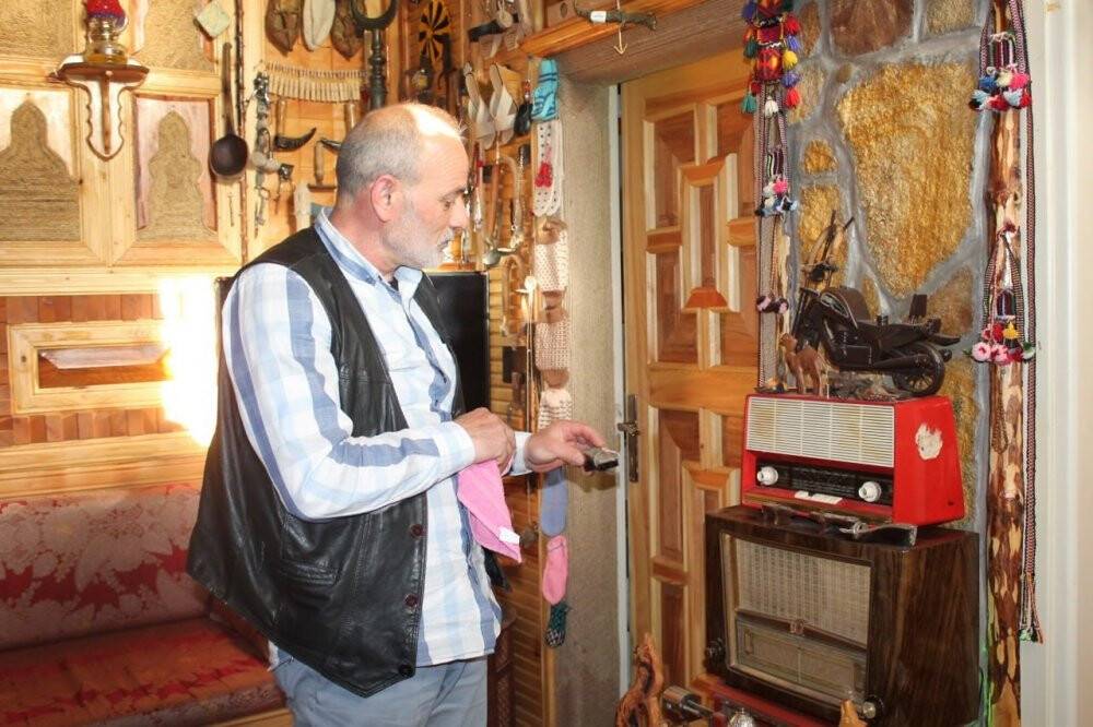 Baba ocağını müzeye çevirdi: Bin parçasıyla nostalji sergiliyor