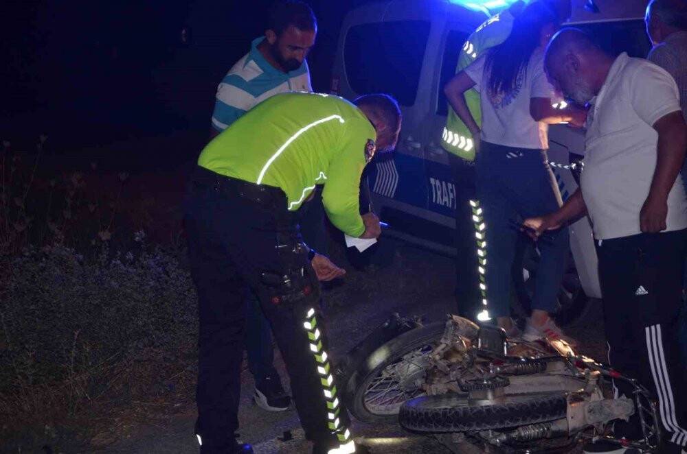 Konya Ereğli'de motosiklet otomobile çarptı: 1 ağır yaralı