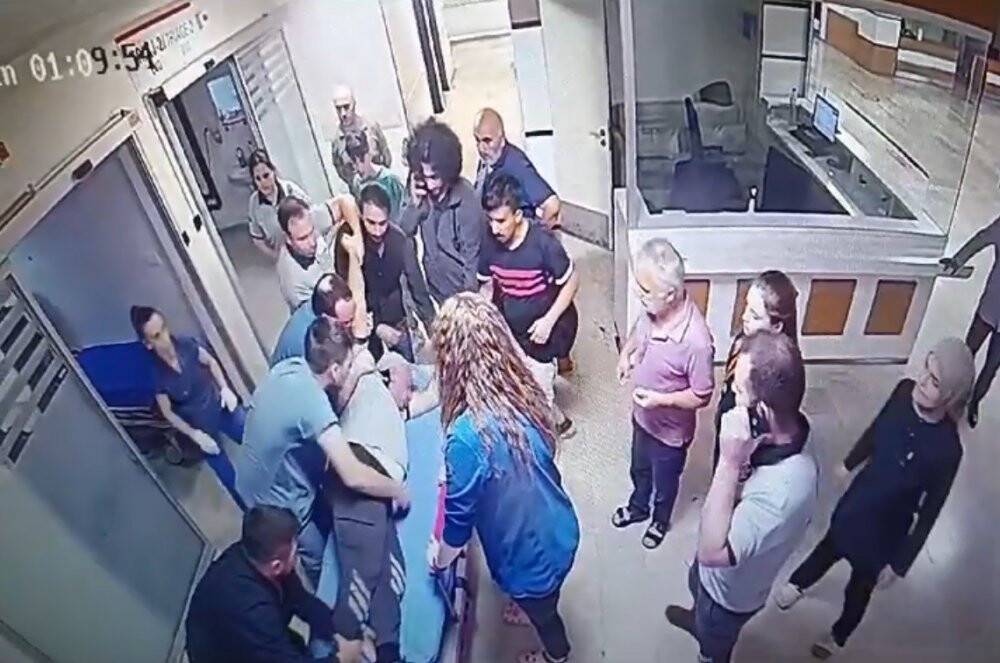 Göğsüne aldığı yumruk sonu oldu