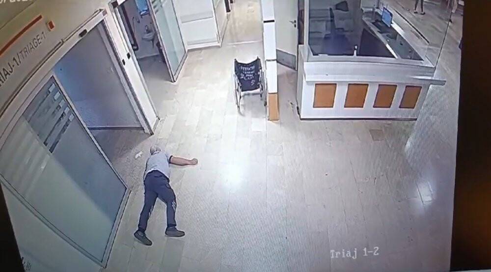 Göğsüne aldığı yumruk sonu oldu