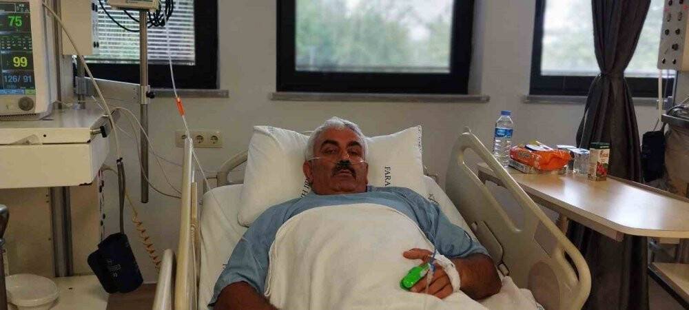 Göğsüne aldığı yumruk sonu oldu